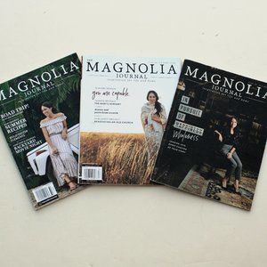 Magnolia magazines 3 back issues Farmhouse 2017 2018 2019